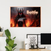 Poster Battle of the Warriors 2 (Bureau à domicile)