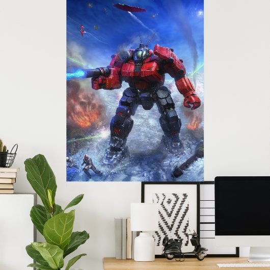 Poster Battletech (Bureau à domicile)