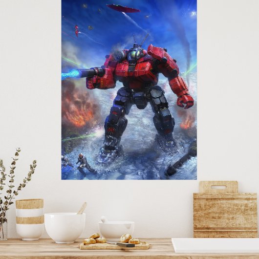 Poster Battletech (Cuisine)