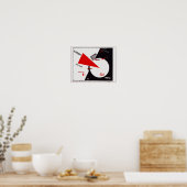 Poster Battre les Blancs avec le coin rouge (Cuisine)