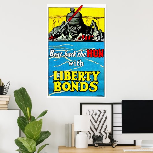 Poster Battre les chasseurs - Imprimer (Bureau à domicile)