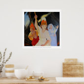 Poster Battre l'obscurité : Athena, Apollo et Persephone (Cuisine)