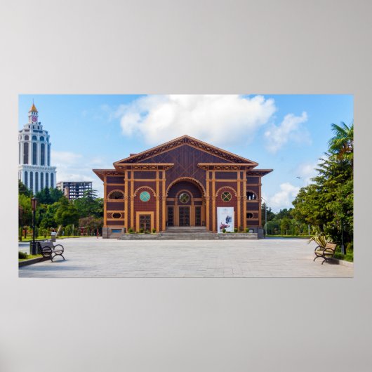 Poster Batumi, Géorgie (Devant)