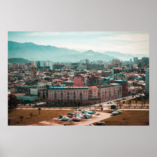 Poster Batumi, Géorgie (Devant)