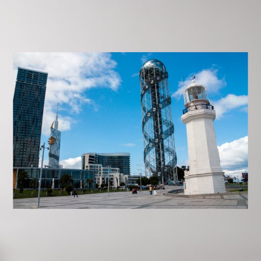 Poster Batumi, Géorgie (Devant)