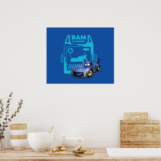 Poster Batwheel™ Bam - Batmobile (Cuisine)