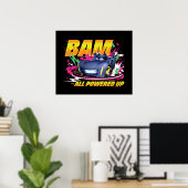 Poster Batwheel™ Bam - Tous optimisés (Bureau à domicile)