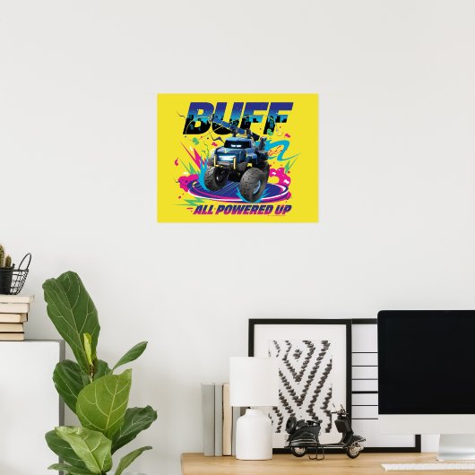 Poster Batwheel™ Buff - Tous optimisés (Bureau à domicile)