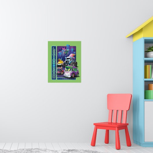 Poster Batwheel™ - Légion de Zoom (Pépinière 1)