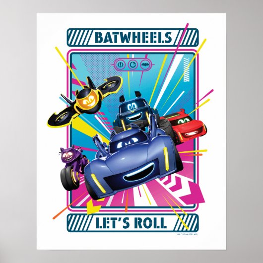 Poster Batwheel™ - Roulons (Devant)