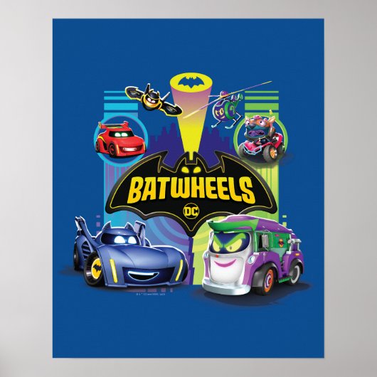 Poster Batwheel™ Vs Légion de Zoom (Devant)