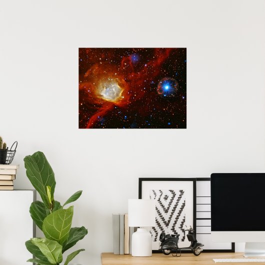 Poster Bauble céleste (Bureau à domicile)