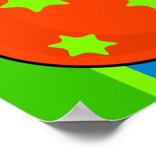 Poster Baubles funky (Coin)