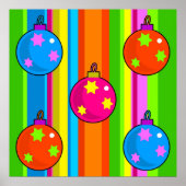 Poster Baubles funky (Devant)