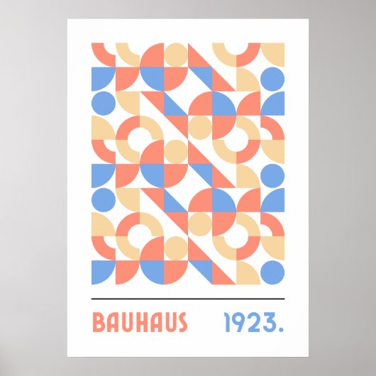 Poster Bauhaus (Devant)