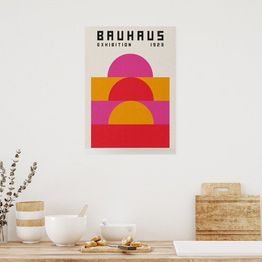 POSTER BAUHAUS (Cuisine)