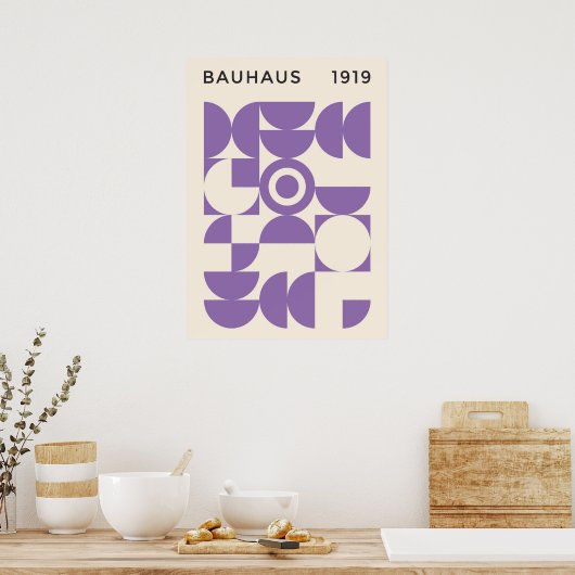 POSTER BAUHAUS (Cuisine)