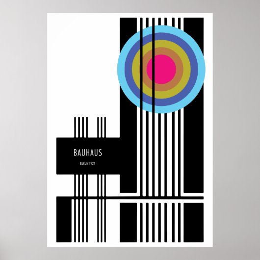 Poster Bauhaus (Devant)