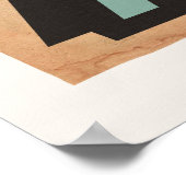 Poster Bauhaus Abstrait #3 (Coin)