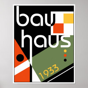 Poster Bauhaus inspiré