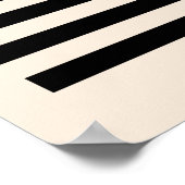 Poster Bauhaus Soleil rouge orange (Coin)