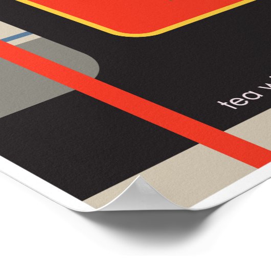 Poster Bauhaus Tea Style (Coin)