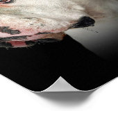 Poster baver le Bulldog américain (Coin)