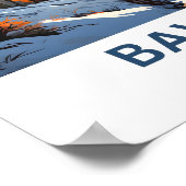 Poster Bavière Allemagne Imprimer (Coin)