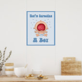 Poster Bawling Bawling Bawling pour garçon (Cuisine)