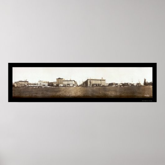 Poster Bay City Michigan Photo 1912 (Devant)