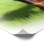 Poster Bay Horse Green Pick (Coin)