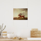 Poster Bay Malton avec John Singleton Up, vers 1767 (Cuisine)