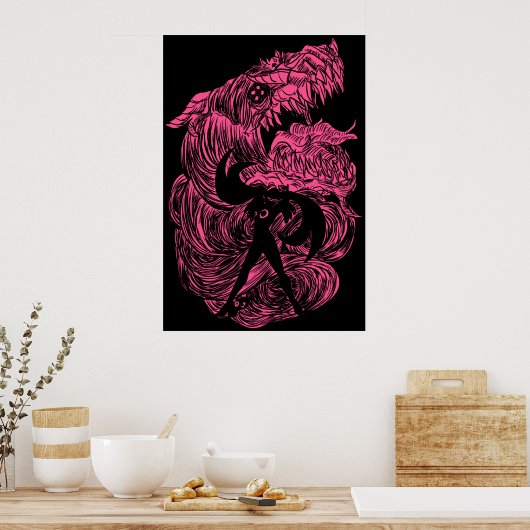 Poster Bayonetta Gomorrah Summon (Cuisine)