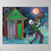 Poster Bayou Blues