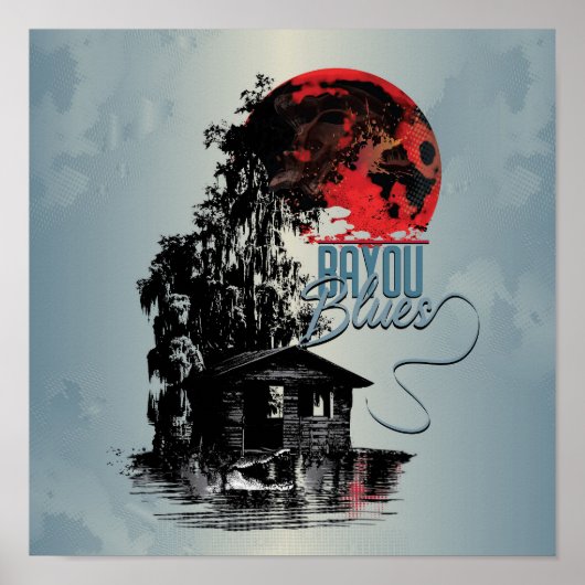Poster Bayou Blues (Devant)