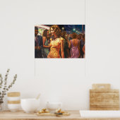 Poster Bayside Latina la nuit (Cuisine)