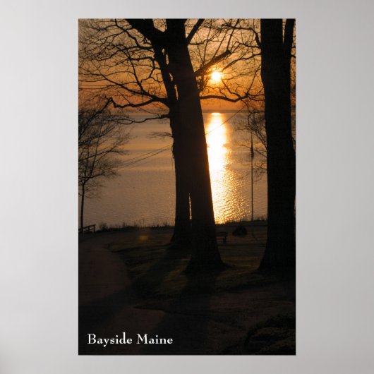 Poster Bayside Maine - 2 (Devant)