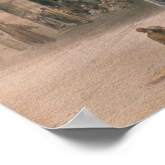 Poster Bazaar of the Coppersmiths, Cairo, from "Egypt and (Coin)