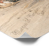 Poster Bazar des compersmiths Le Caire par David Roberts (Coin)