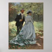 Poster Bazille et Camille - Claude Monet Fine Art (Devant)