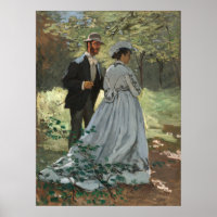 Bazille et Camille - Claude Monet Fine Art