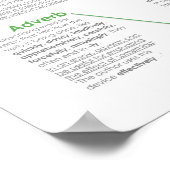 Poster BBF Parties de l'affiche de la salle de classe (Coin)