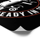 Poster Bbq Dad Funny Smoking Meat Smoker Barbecue Dad App (Coin)