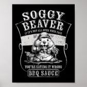 Poster Bbq Soggy Beaver Funny Si ce n'est pas tout sur vo (Devant)
