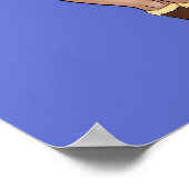 Poster BBW fille en âge de pierre fourrure bikini (Coin)