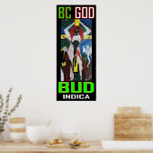 POSTER BC BUD DIEU INDICA (Cuisine)