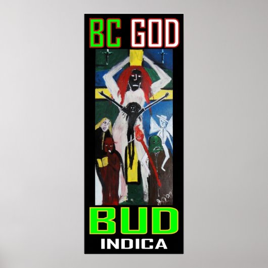 POSTER BC BUD DIEU INDICA (Devant)