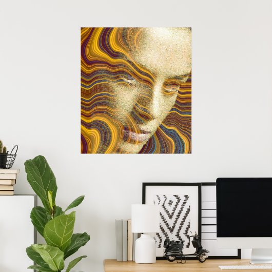 Poster Bce Et Flux (Bureau à domicile)