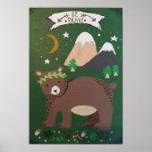 Poster "Be Brave" (Devant)