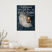 Poster Be Galileo Galilei (Cuisine)